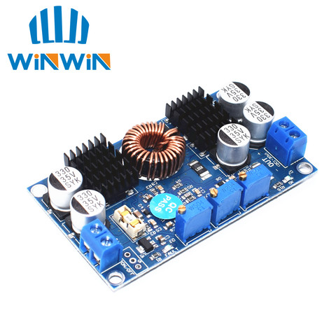 D81 LTC3780 DC 5-32V to 1V-30V 10A Automatic Step Up Down Regulator Charging Module ► Photo 1/1