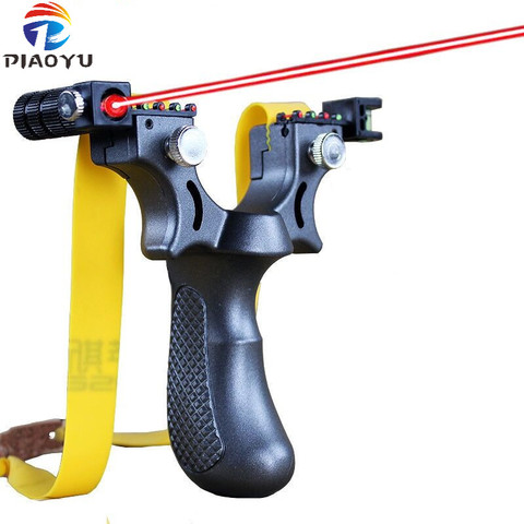 New Resin Slingshot Catapult with Flat Rubber Band Outdoor Hunting Shooting Slingshot Laser Aiming Slingshot ► Photo 1/6