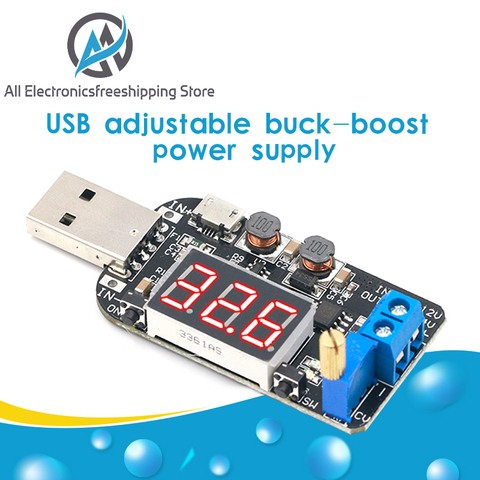 DC-DC CVCC 15W 5V to 1V 9V 12V 24V Adjustable Step UP step Down Power Supply Module Boost Buck Voltage regulator Converter ► Photo 1/6