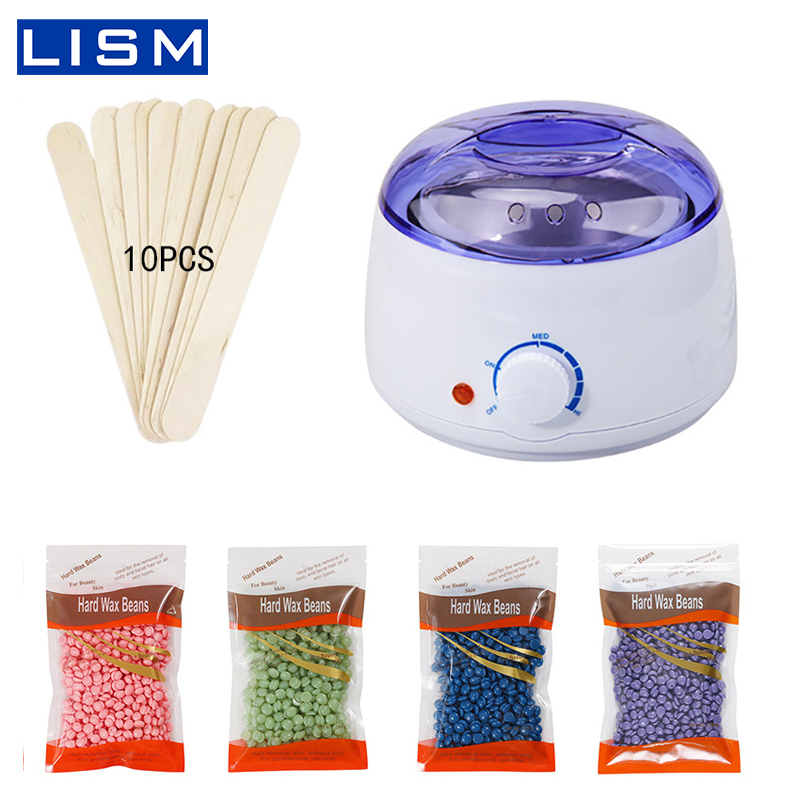 500cc Mini Wax Warmer Heater Electric Hands Spa Hair Removal Depilatory  Melting Wax Machine Pot Temperature Control