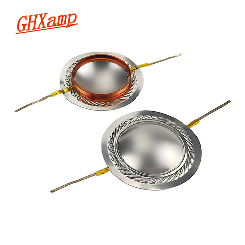 GHXAMP 34.4mm 34.5 Core Treble Voice Coil Titanium Film Diaphragm Copper Clad Auminum Coil Commonly Speaker Repair film 1 Pairs ► Photo 1/6