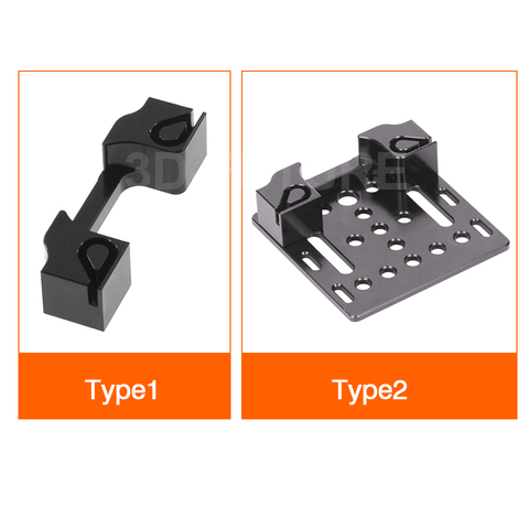 V-Slot Openbuilds X-axis slider aluminum plate with timing belt buckle buckle 2022 profile board 3d printer part ► Photo 1/5