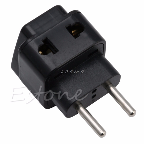 1 PC Universal UK/US/EU/AU to EU EUROPE Plug Travel Power Adapter Splitter converter ► Photo 1/6