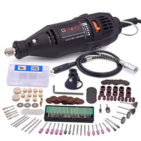 110V 220V Power Tools Electric Mini Drill Die Grinder Engraver Polisher with Rotary Tools Set Kit  For Dremel 3000 4000 ► Photo 1/6