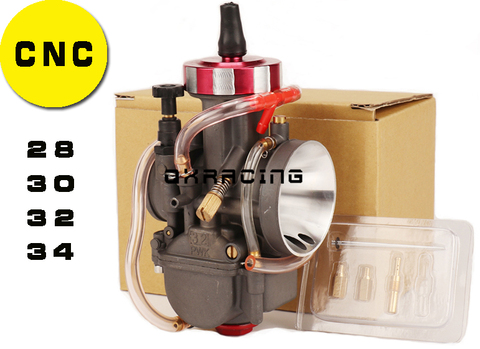 Universal CNC PWK Carburetor Motorcycle 28 30 32 34mm Pwk Carb For GY6 ATV 50cc 110cc 250cc 400cc UTV ATV ► Photo 1/6