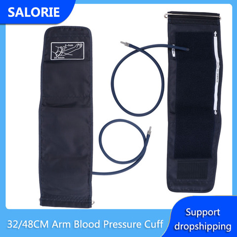 32/48 CM Arm Cuff for Digital Blood Pressure Monitor Portable Single Tube Tonometer Sphygmomanometer Pulse Heart Beat Rate Meter ► Photo 1/6