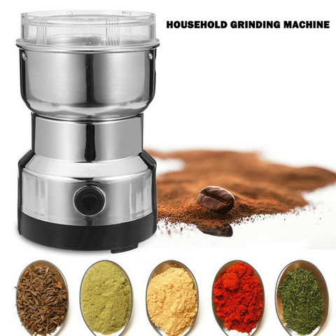 Electric Coffee Grinder Kitchen Grain Nut Bean Spice Grinder