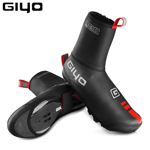 Giyo Neoprene Thermal Spring Winter Bicycle Shoes Cover Waterproof Cycling Overshoes Road Bike Racing Footwear MTB Boot Covers ► Photo 1/6