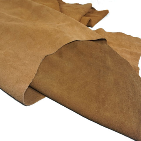 Natural leather Piece Genuine Cow Split Leather Suede Hide Skin Leather Material For Leathercraft Sewing Accessories ► Photo 1/6