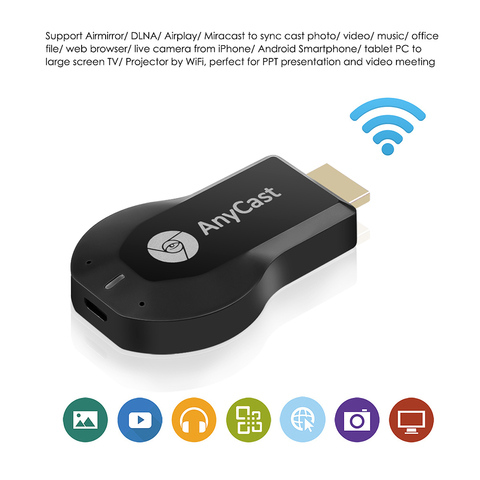 kebidumei 1080P WIFI Mini M2 Media Player Miracast Smart TV Stick for Windows iOS Android ► Photo 1/6