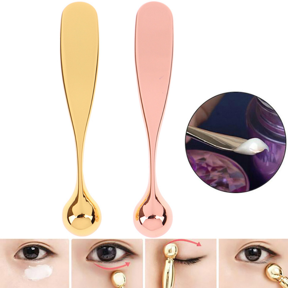 Anti Wrinkle Eye Cream Applicator Mixing Spatulas Preminum Metal Face Mask Spoon Sticks Eye Cream Massage Sticks Beauty Scoop ► Photo 1/6