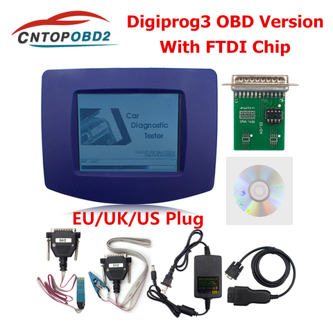 Original DIGIPROGIII V4.94 OBD Version Odometer Programmer Digiprog 3 Mileage Correct Digiprog3 OBD DIGIPROG OBD ST01 ST04 Cable ► Photo 1/6