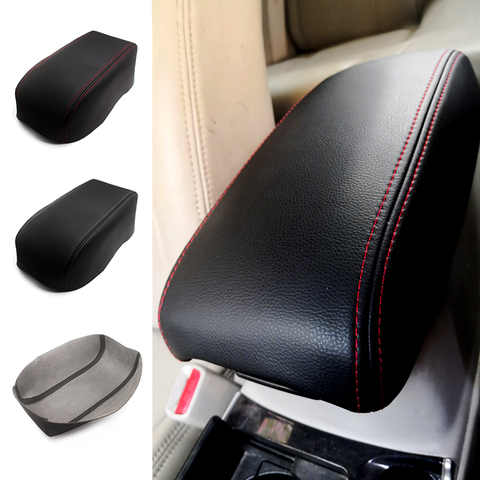 Soft Leather Armrest Cover For Mazda 6 2006 - 2012 2013 2014 2015 Car-styling Center Control Armrest Box Skin Cover Sticker Trim ► Photo 1/6