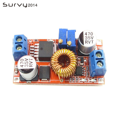 Original 5A DC to DC CC CV Lithium Battery Step down Charging Board Led Power Converter Lithium Charger Step Down Module XL4015 ► Photo 1/4