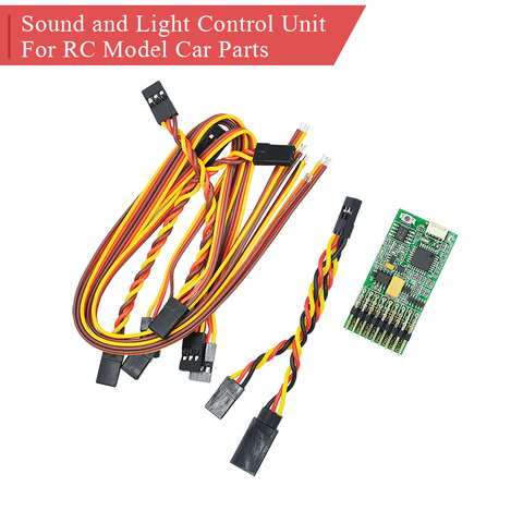 New DasMikro TBS Mini Programmable Sound and Light Control USB Unit for RC Model Car Parts ► Photo 1/6