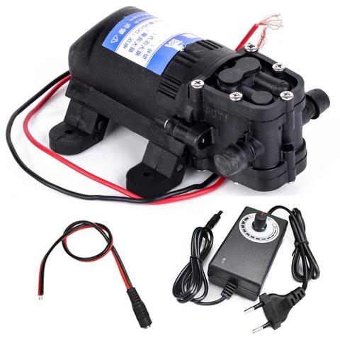 DC 12V Micro Electric Diaphragm Water Pump Agricultural Electric Water Pump  Water Sprayer High Pressure Car Wash 2A 24W ► Photo 1/6