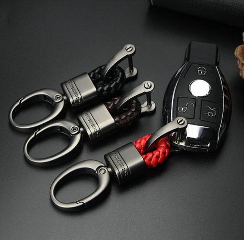 Car Key Holder Key Rings Key Chain for Peugeot 307 206 407 Citroen C4 C5 Honda Civic Accord CRV Lada Vesta granta ► Photo 1/3