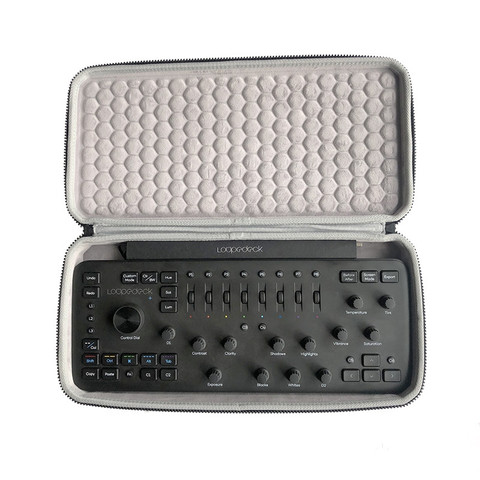 Fashion Storage Bag Protection Box Portable Hard Shell for Loupedeck+ Retouch Keyboard ► Photo 1/5