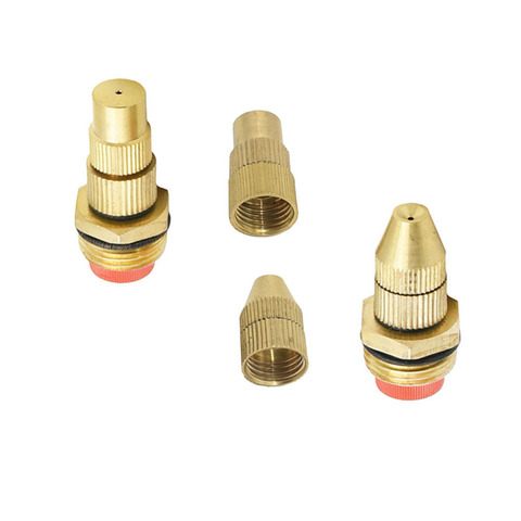 1/2 Inch Male Brass Mist Sprinkler Nozzle 1/4