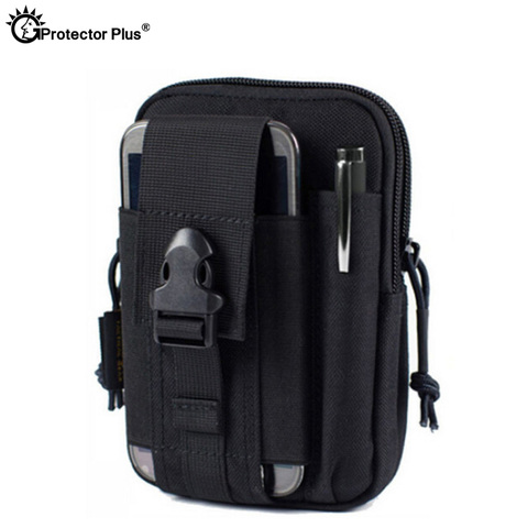 PROTECTOR PLUS Tactical Molle Accessory Bag Belt Waist Military Phone Pouch Hiking Climbing Running Travel Multi-purpose Packs ► Photo 1/6
