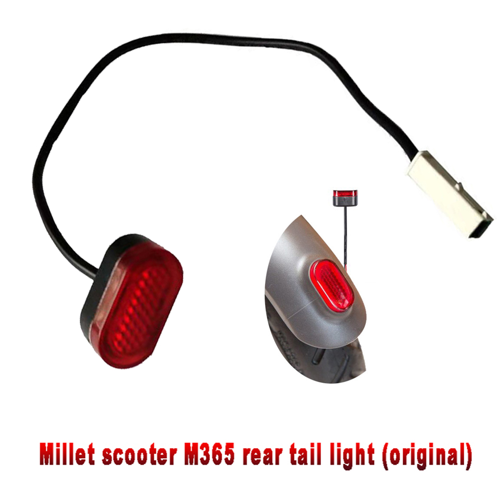 M365 Tail Light Stoplight Electric Scooter Safety Brake Warning Rear Lamp 20 