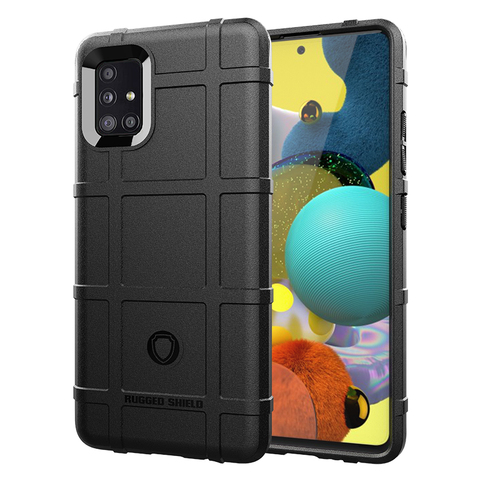 For Samsung Galaxy A51 case A10 A20 A30 A50 A70 A32 A52 A72 A21S A71 M31 M31S M51 Rugged Fiber Shield Case For Samsung S21 Plus ► Photo 1/6