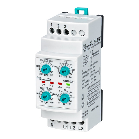 Samwha-Dsp GKM-02F Three-Phase Phase Failure, Phase Sequence, Under&Over Voltage Relay (With-Neutual) ► Photo 1/5