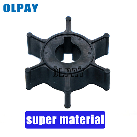 Water Pump Impeller for Yamaha 4HP 5HP 6HP Outboard Motor 6E0-44352 6E0-44352-00-00 6E0-44352-003 6E0-44352-00 18-3073 ► Photo 1/3