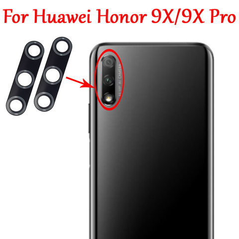 2PC 100% New Original Rear Back Camera Glass Lens Cover with Double-Side Adhesive For HUAWEI Honor 9X & Honor9X Pro Fast Ship ► Photo 1/3