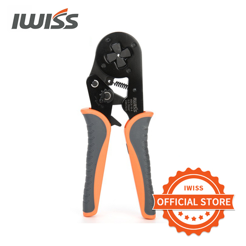 IWISS HSC8 16-4 Crimper Plier Adjustable Crimping Tools for 6.0-16.0mm² (AWG10-5) Cable End-sleeves Wire VE Terminal Connectors ► Photo 1/6