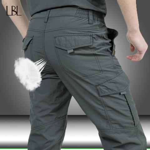 Army Tactical Cargo Pants Waterproof Military Cotton Trouser