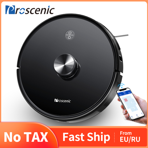 Proscenic M7 Pro 2700pa Laser Navigation Robot Vacuum Cleaner  with Wet Cleaning Washing Vacuum Cleaner Carpet cleaner for Home ► Photo 1/6