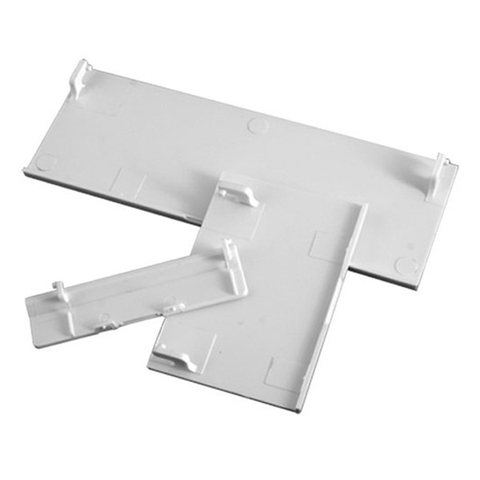 Replacement Memeory Card Door Battery Back Door Cover 3 in 1 Door Covers shell for Wii Console ► Photo 1/6