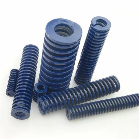 1Pcs Blue Light Load Spiral Stamping Compression Mould Die Spring Outer Diameter 18mm Inner Diameter 9mm Length 20-65mm ► Photo 1/3