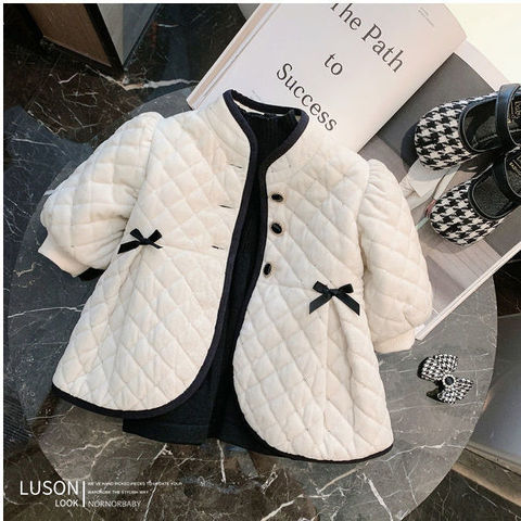 2022 new spring autumn/winter Girls Kids cotton-padded coat clothes comfortable cute baby Clothes Children Clothing ► Photo 1/6