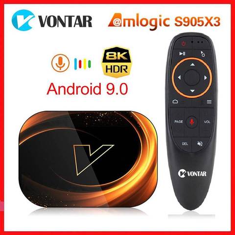 X96 Max Plus + Android 9.0 Smart TV Box Quad Core Amlogic S905X3 Dual WIFI  1000M