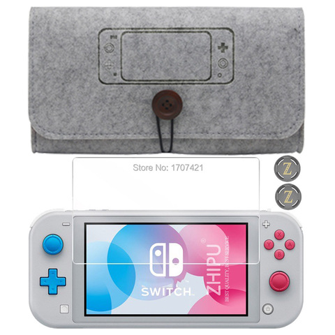 For Nintend Switch Lite Proective Case Bag with Tempered Glass Screen Protector for Nintendo Switch Mini Lite Host 4 Colors ► Photo 1/6