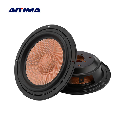 AIYIMA 2Pcs 6.5 Inch Speaker Woofer Passive Radiator Bass Radiator Passivo DIY Speaker Repair Kit Accessories Parts Sound System ► Photo 1/6