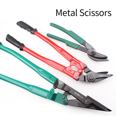 Industrial Grade Heavy-duty Iron Sheet Scissors Steel Shears Strapping Belts Unpacking Shears12