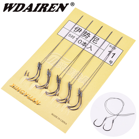 10Pcs/Lot Fishing Hook Crank String Japan Series Hooks group Freshwater  Catch Barbed Tackle Single Black Nickel Color Sabiki - Price history &  Review, AliExpress Seller - WDAIREN fishing gear Store