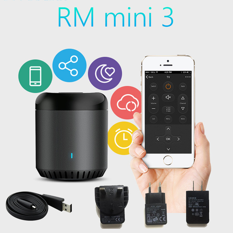 RM4 Mini Smart Home Wifi IR Remote Controller Wireless for iOS Android