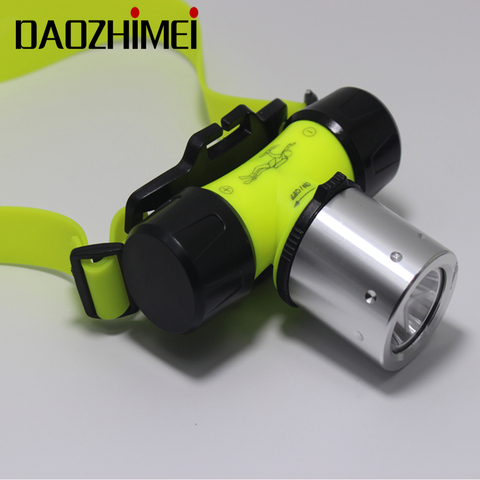 3800Lumen XML T6 LED 3 Mode Waterproof Scuba Diving Headlamp Underwater Headlight torch Light +18650 battery /charger+box ► Photo 1/1