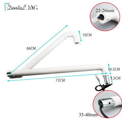 Dental Lamp Arm Dental Chair Unit Oral Light Arm Aluminuml For Dental Post Dental Equipment ► Photo 1/6