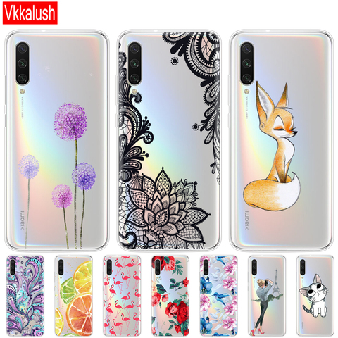 silicon Cover For Xiaomi MI A3 Case Full Protection Soft tpu Back Cover Phone Cases For Xiomi MI A3 bumper Cover Phone shell ► Photo 1/6