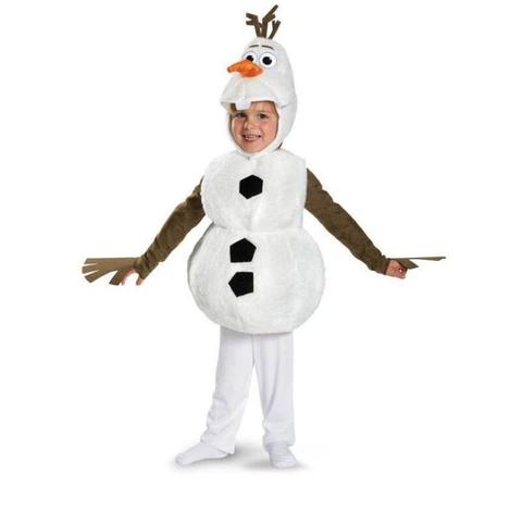 High quality Child Olaf Halloween Costume For Toddler Kids Favorite Cartoon Movie Snowman Party Dress ► Photo 1/5