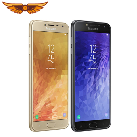 Original Samsung Galaxy J4  J400F 5.5 Inches Quad-core 2GB RAM 16GB ROM LTE 13MP Camera Dual SIM 1080P Unlocked Cellphone ► Photo 1/6