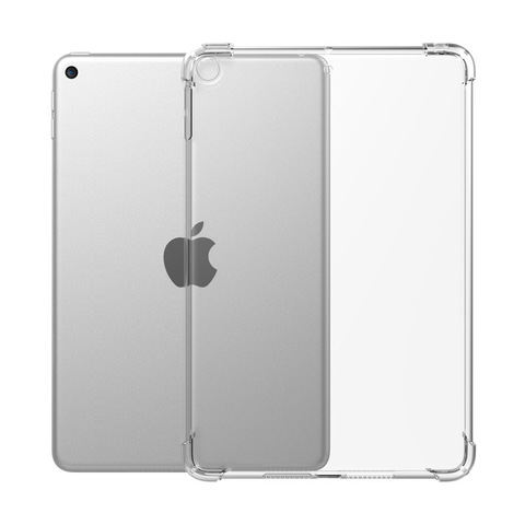 Transparent Case for iPad 9.7 2017 2022 Air 2 Air 1 TPU Silicone Shockproof Cover for iPad 10.2 2022 Air 10.5 Pro 11 Mini 3/4/5 ► Photo 1/6