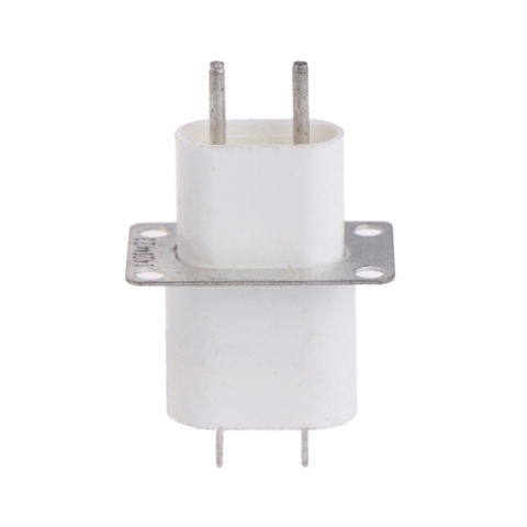 Home Electronic Microwave Oven Magnetron Filament 4 Pin Socket Converter White U1JE ► Photo 1/6