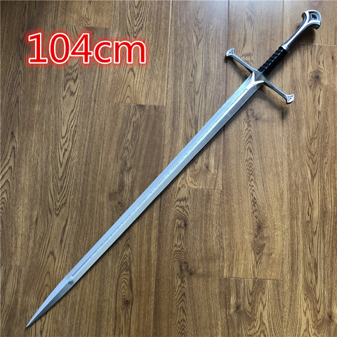 1:1 The Same Nasir Sword the A Storm of Swords Movie Devil Sword House Stark of Winterfell Aragon Sword Cos Props Pu Sword toys ► Photo 1/6