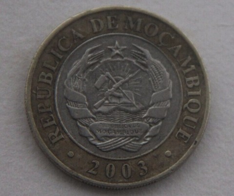 27mm Mozambique ,100% Real Genuine Commemorative Coin,Original Collection ► Photo 1/1